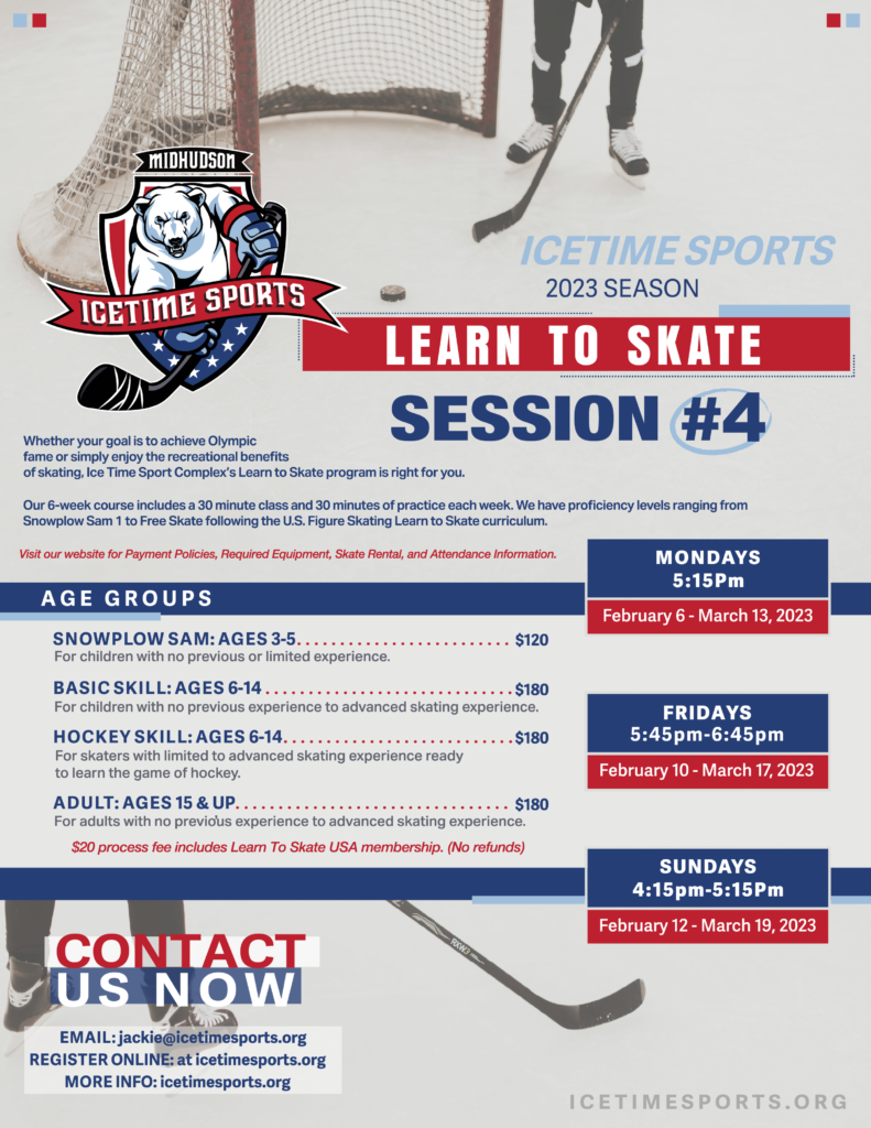 2022/2023 Learn to Skate Session #4